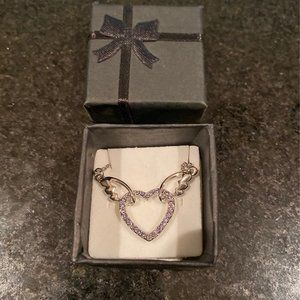 Heart Angel Wings Pendant Necklace